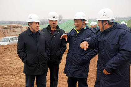 集團領(lǐng)導會同航天六院、航天六院十一所（京）調(diào)研灞橋生活垃圾無害化處理項目