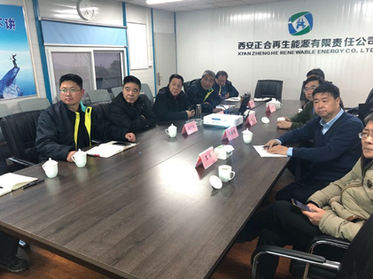 集團(tuán)領(lǐng)導(dǎo)會(huì)同航天六院、航天六院十一所（京）調(diào)研灞橋生活垃圾無害化處理項(xiàng)目