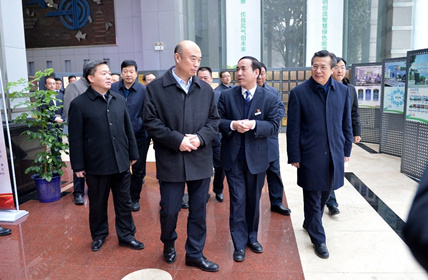 【陜鼓集團】陜西省委副書記、省長、省政府黨組書記劉國中一行蒞臨陜鼓視察指導工作