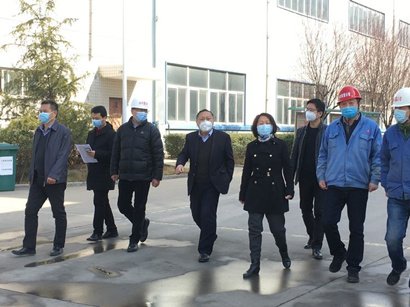 【陜重有限】市國資委巡視員許一雙一行檢查、指導(dǎo)陜重公司疫情防控工作